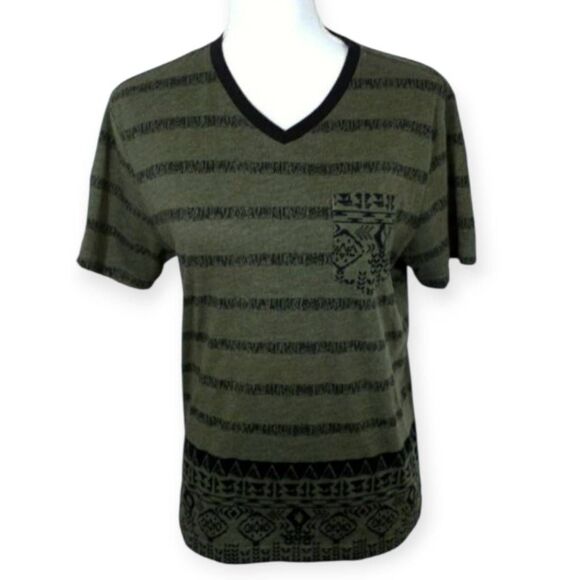 AMERICAN RAG ARMY GREEN T-SHIRT SZ.S EUC - Picture 1 of 5